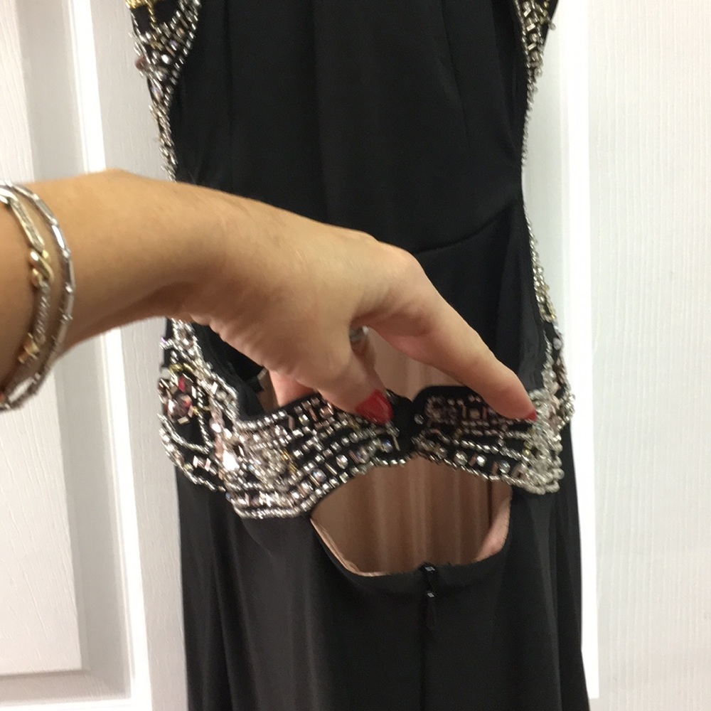 Black Tie/Formal/Prom Evening Dress - Picture 4 of 8